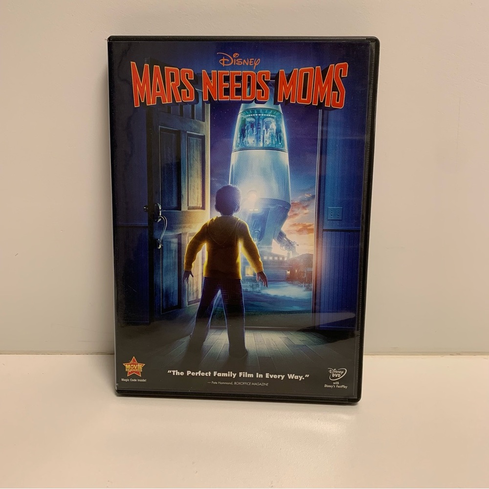 Mars needs Moms Disney DVD